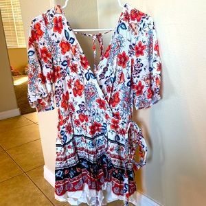 Size small romper from Francesca’s; tags still on and never worn